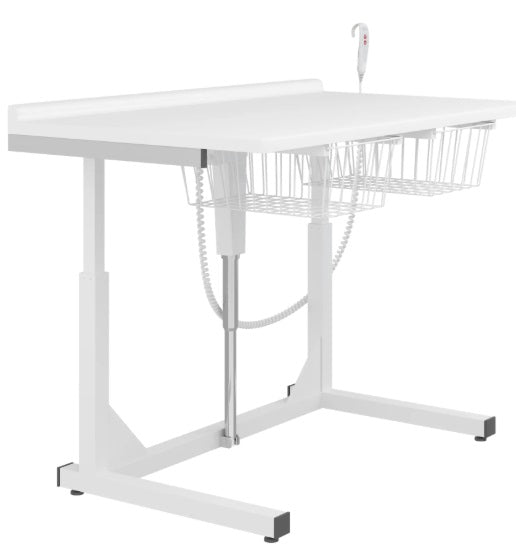 Pressalit Care Wickeltisch R8642000, bodenstehend, höhenverstellbar 800 x 1400 mm, 75 kg belastbar
